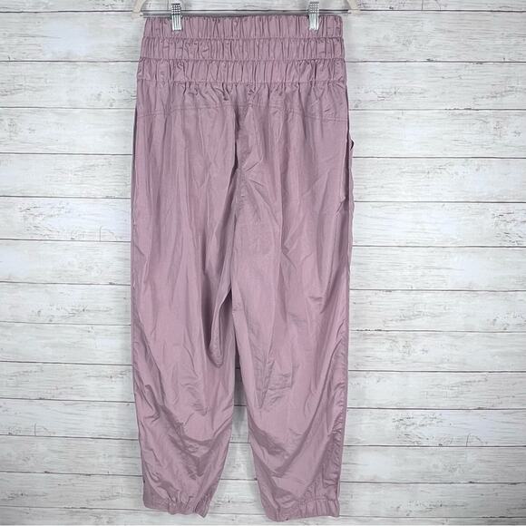 NEW Size Large Free People Movement Mauve High Rise Relaxed The Way Home Jogger - Picture 7 of 11
